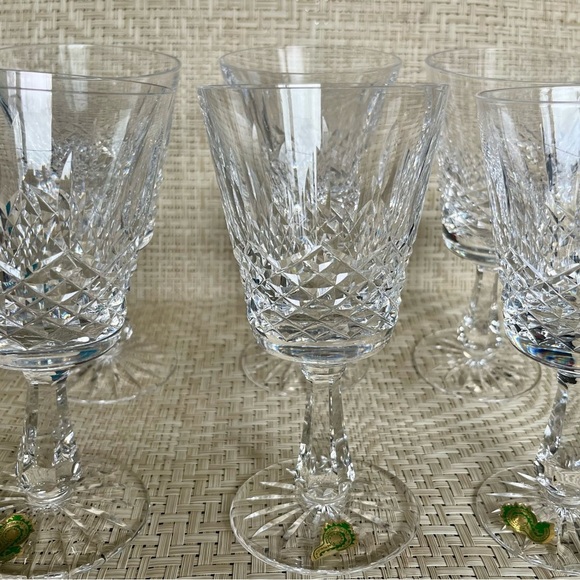 Retired/Rare Waterford Crystal Kenmare Water Goblet - Picture 13 of 16